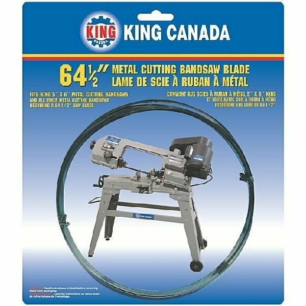King Canada Tools Bld Bndsw Bimtl 64-1/2in 18tpi KBB-115BM-18